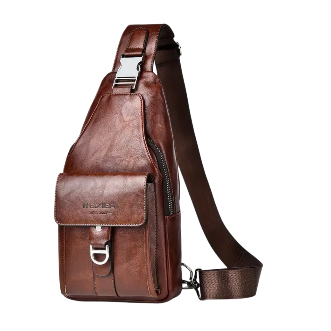 SERGIO™ | BOLSO DE HOMBRO DE CUERO VINTAGE