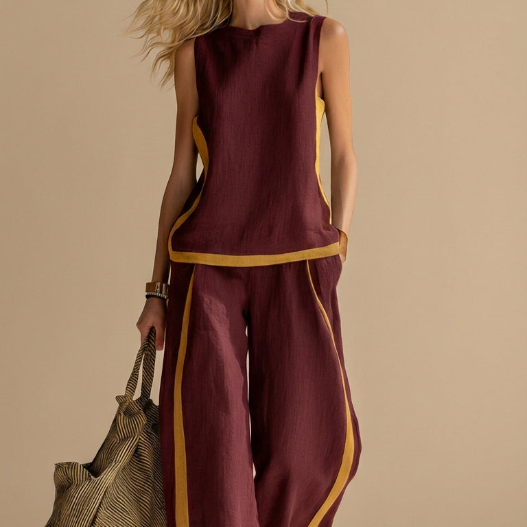 MARIELLA™| Conjunto de lino y algodón