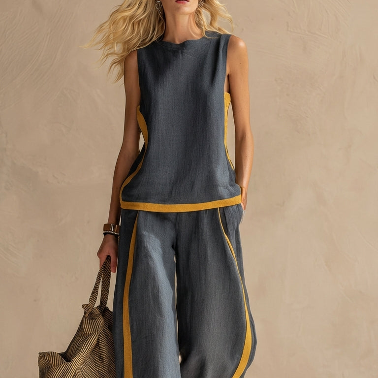 MARIELLA™| Conjunto de lino y algodón